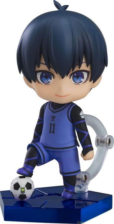 Actual product image Good Smile Company Blue Lock Nendoroid action figure Isagi Yoichi 10 cm