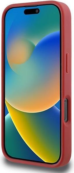 Image du produit Karl Lagerfeld KLHCP16LPQDSMGR iPhone 16 Pro 6.3" czerwony/red hardcase Quilted Signature (Apple iPhone 16 Pro)