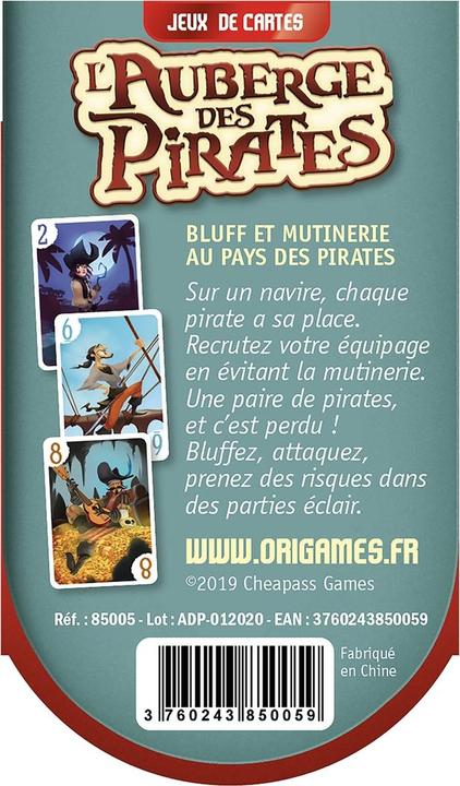 Image du produit Origames L'Auberge Des Pirates f (Français)