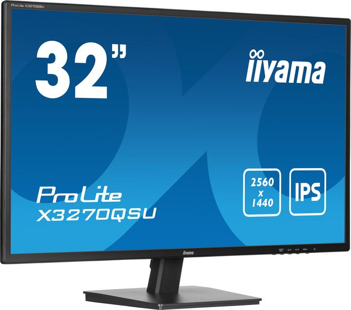 Actual product image iiyama 31.5IN IPS PANEL 2560X1440 100HZ 3MS 250CDM2 1200:1 TYPICAL (2560 x 1440 pixels, 32")