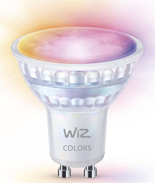 Productafbeelding WiZ Afstembaar wit en gekleurd glas (GU10, 4.70 W, 345 lm, 1 x, F)