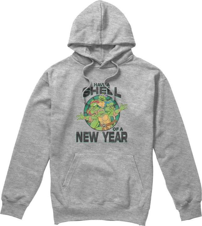 Immagine prodotto Teenage Mutant NT Shell Of A New Year Felpa con Cappuccio Uomo (XL)