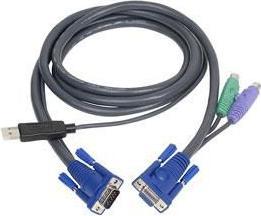 Actual product image Iogear 6 ft. PS/2 to USB intelligent