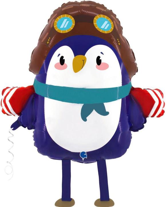 Produktbild Grabo Balloons XL Pilot Pinguin Air Walker Ballon ( mit Helium gefüllt) (Kopie) (1 x)