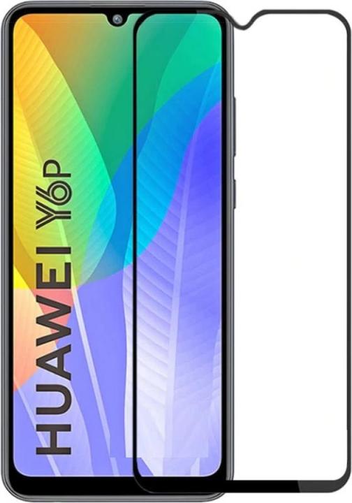 Produktbild Screenguard Huawei Y6p Full Screen Panzerglas Schutzfolie 2.5D 9H (1 Stück, Huawei Y6p)