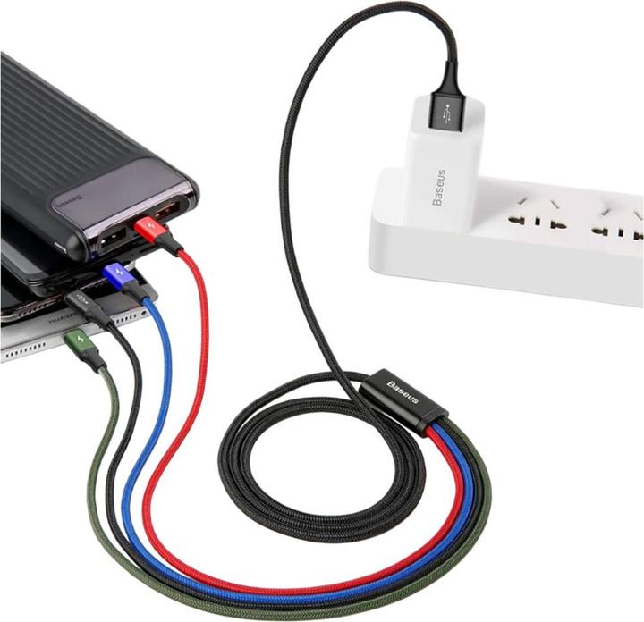 Image du produit Baseus 4en1 (1.20 m, USB 2.0)