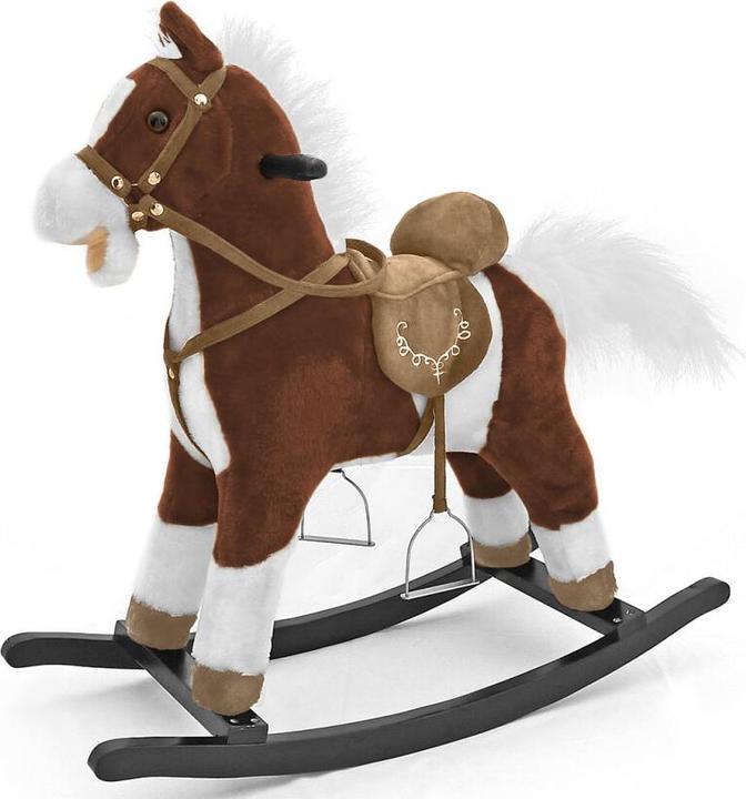 Actual product image Mally Rocking horse Mustang dark brown. MILLY