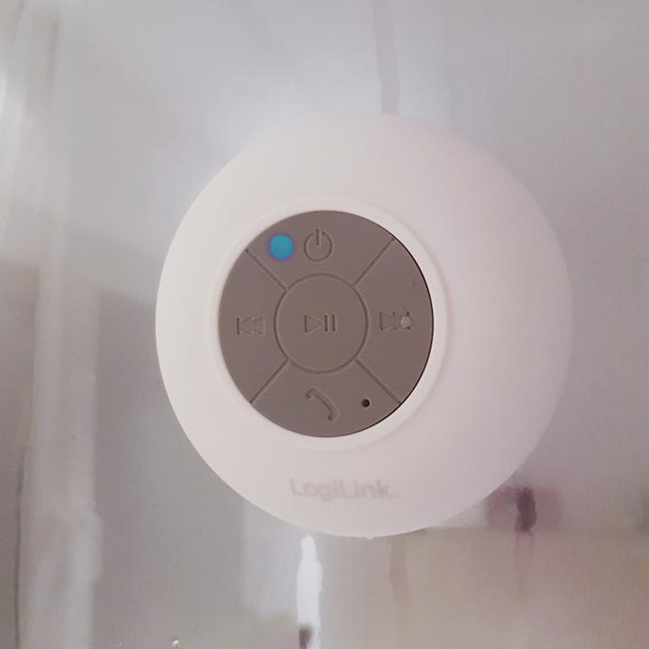 Produktbild LogiLink Bluetooth Lautsprecher für die Dusche (4 h, Akkubetrieb)