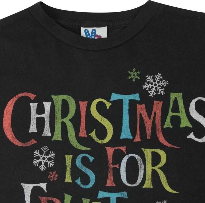 Produktbild Junk Food Christmas Is For FruitCakes TShirt (M)