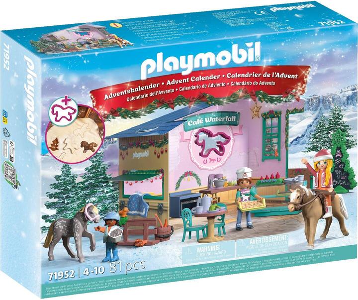 Playmobil 71952 Adventskalender: Weihnachtsbacken im Reitercafé