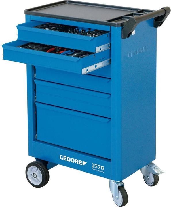 Produktbild Gedore 1578 Werkzeugwagen mit 6 Schubladen (1 x)