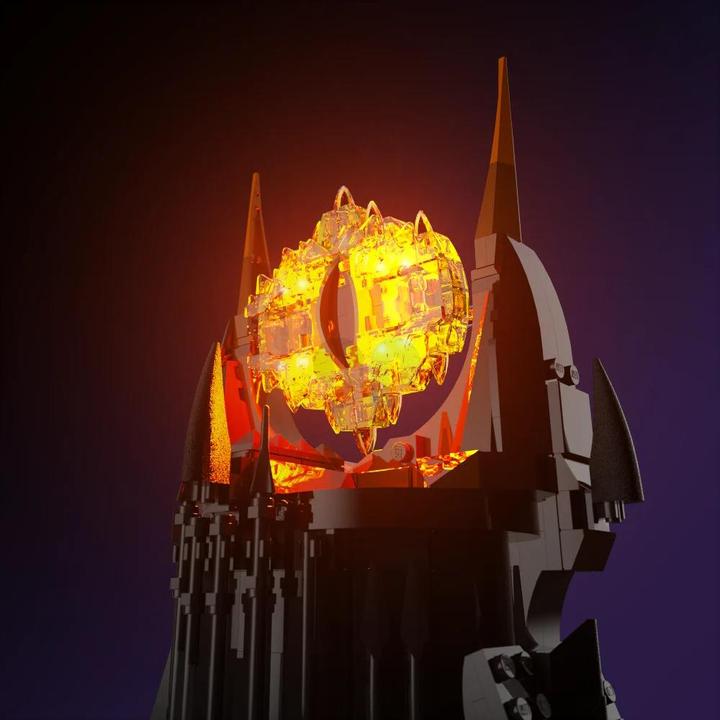 Actual product image Light my bricks LMB 2.0 LEGO 10333 The Lord of the Rings: Barad-dûr Light Kit