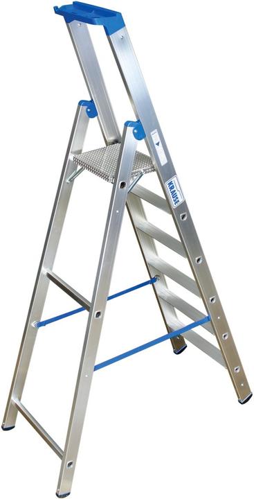 Produktbild Krause KRAU 124531 Stufen-Stehleiter (Alu) 6 Stufen (Stehleiter)