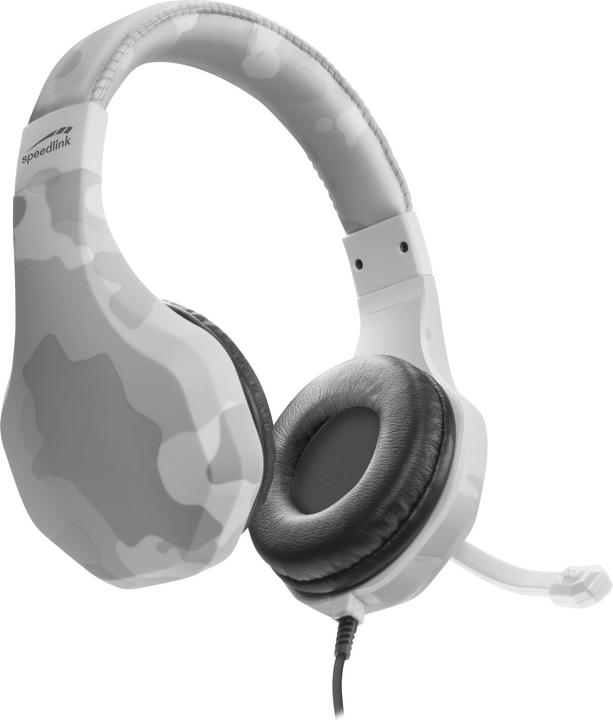 Actual product image Speedlink Raidor PS4 headset, white (SL-450303-WE) (Cable)