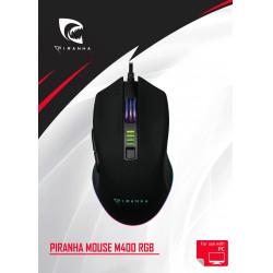 Image du produit Piranha Souris M400 RGB (Filaire)