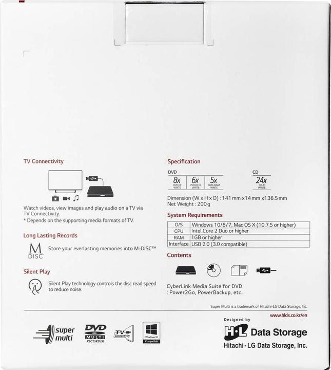 Image du produit LG GP57EW40 (Graveur de DVD)