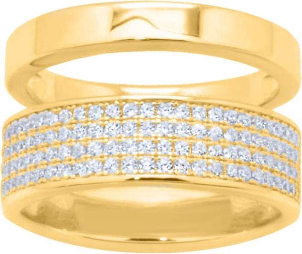 Candy Ring Yael, 925 Sterling Silber, vergoldet