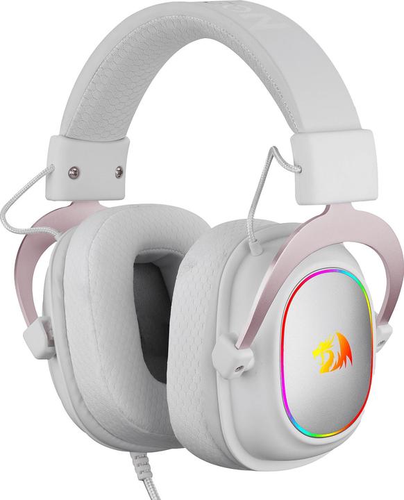 Actual product image Redragon Słuchawki H510 Zeus-X RGB Białe (H510W-RGB) (Cable)