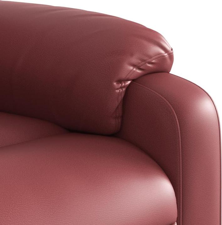 Immagine prodotto VidaXL Poltrona massaggiante Poltrona stand-up Poltrona TV Poltrona relax Poltrona in similpelle rosso vino