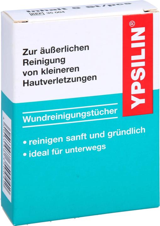 Produktbild Ypsilin Wundreinigungstücher, 5 St TUE (Tücher)