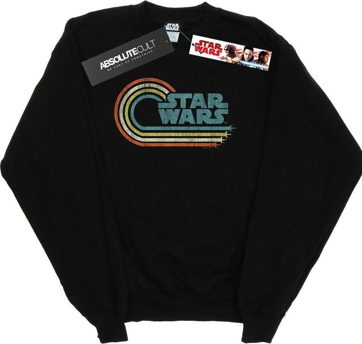 Star Wars Retro Wave Logo Sweatshirt (L)