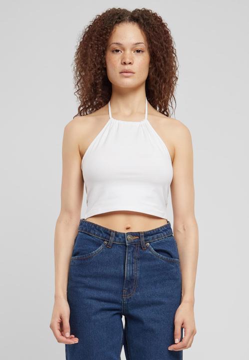 Produktbild Urban Classics Ladies Cropped Neckholder Top 2-Pack (XXL)