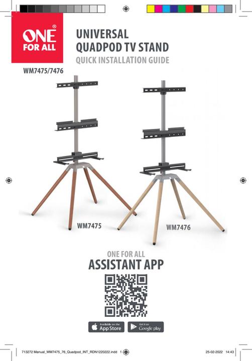 Image du produit One for All WM 7475 (Universel, 70", 30 kg)