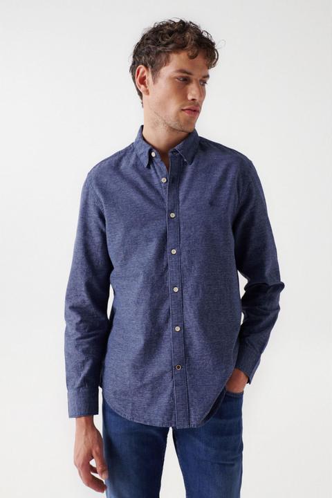Immagine prodotto Salsa Jeans Camicie Camicia Check Blu (M)