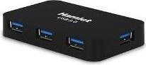 Actual product image Hamlet 4-port 5 Gbps usb 3.0 hub (USB-C, 4 Ports)