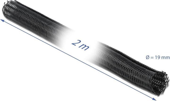 Actual product image Delock Braided hose (Cable conduit, 200 cm)