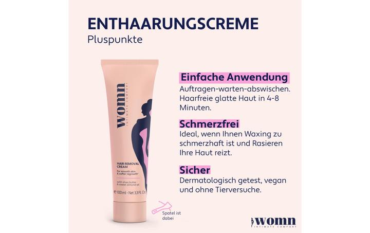 Actual product image womn Hair removal cream 100 ml (100 ml, 1 x, 150 g)
