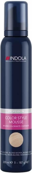 Actual product image Indola Color - Color Style Mousse Medium Blonde (200 ml, Foaming agent)