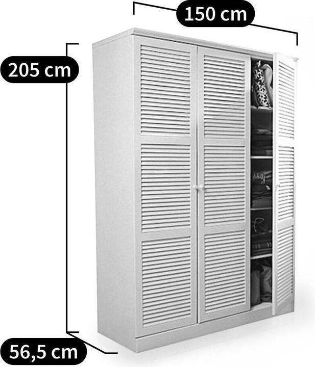 Image du produit So'home Mayor (150 x 56.5 x 205 cm)