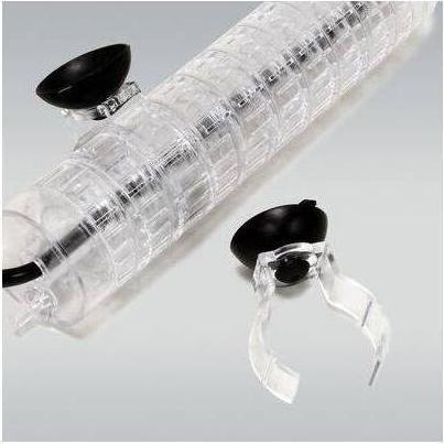 Produktbild JBL Aquaristik und Terraristik Sauger + Klammer, Ø 37, 45 mm, 2 Stück (200 l, Süsswasser)
