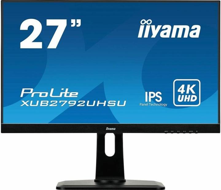 Actual product image iiyama XUB2792UHSU-B1 (3840 x 2160 Pixels, 27")