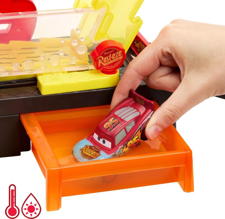 Productafbeelding Disney Pixar Cars Color Changers Lightning McQueen Autowaschanlage