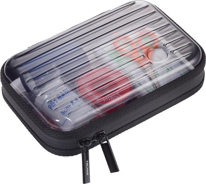 Immagine prodotto Troika CLEAR CASE Etui de voyage, noire/trasparente (Custodia)