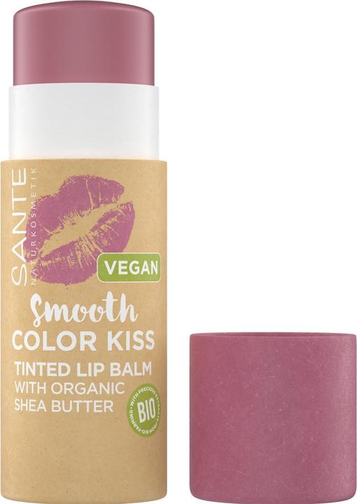 Produktbild Sante Lippenbalsam Smooth Color Kiss 02 Soft Berry (Balsam)