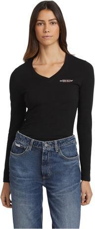 Guess Gj Ls Vn Slim Mini Damen Langarm-T-Shirt (XS)