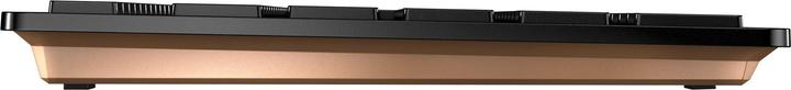 Image du produit CHERRY DW 9100 SLIM Clavier RF sans fil + Bluetooth QWERTY Anglais Noir (ING. Int., Sans fil)