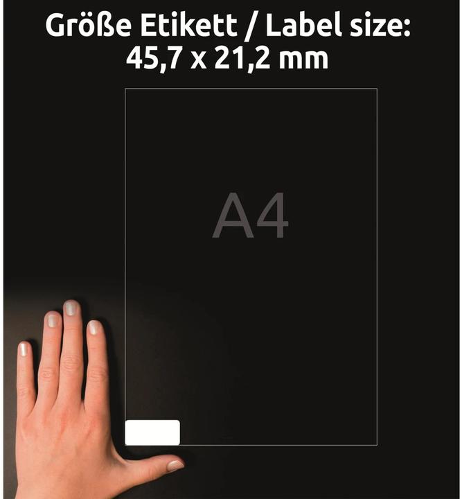 Actual product image Avery Labels, removable, home office, small pack