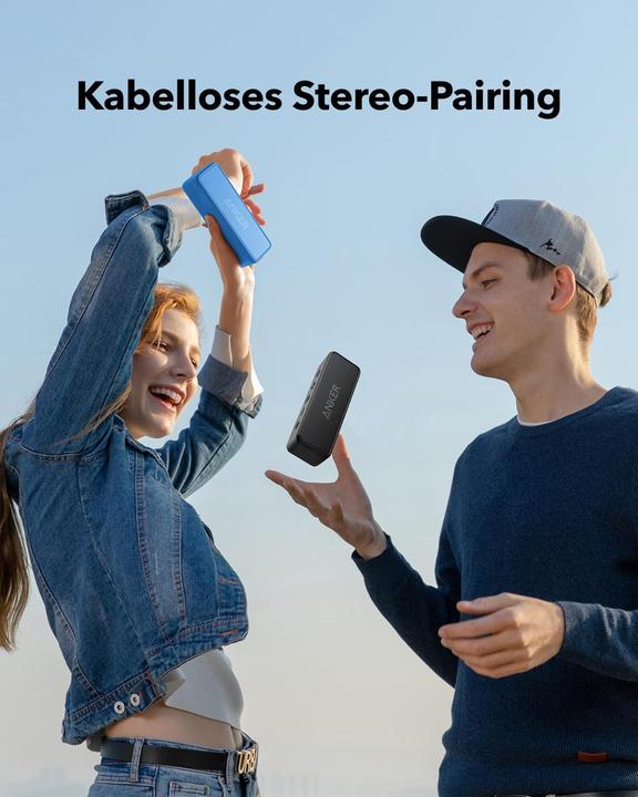 Produktbild Anker SoundCore 2 - Bluetooth-Lautsprecher (24 h, Netzbetrieb)