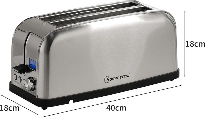 Produktbild Sommertal Toaster ST1500 XXL mit Timer