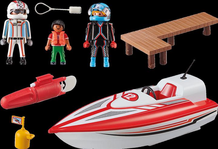 Produktbild Playmobil Speedboot mit Unterwassermotor (70744, Playmobil Sports & Action)
