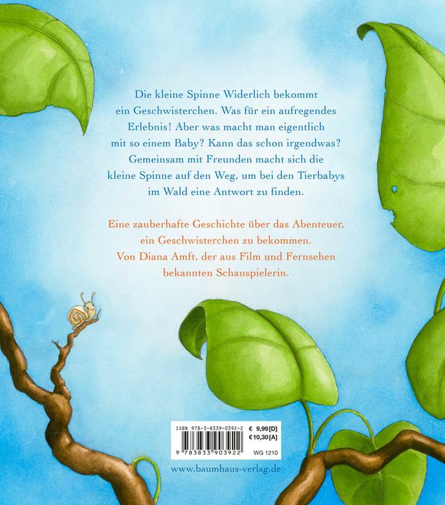 Actual product image Die kleine Spinne Widerlich 04. Das Geschwisterchen (Midi-Ausgabe) (German, Diana Amft, Martina Matos, 2016)