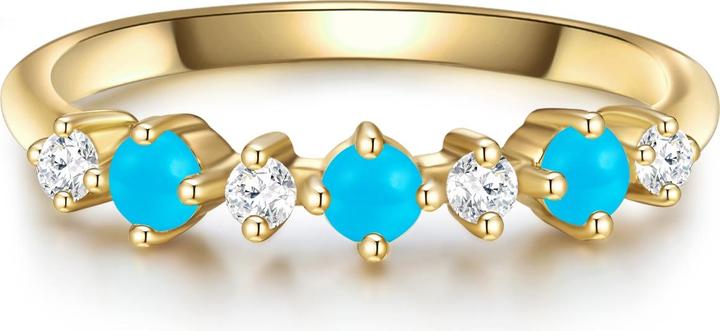 Immagine prodotto Glanzstücke München Donna Argento Sterling Cubic Zirconia Oro Giallo - 31498 (60, 925 Argento)
