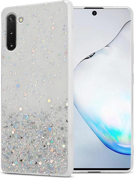 Transparent avec paillettes