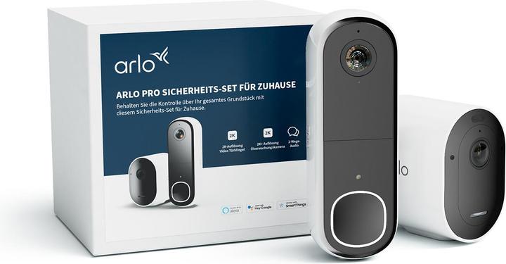 Produktbild Arlo PRO5 2K + Video doorbell 2K, PRO5 (2688 x 1520 Pixel)