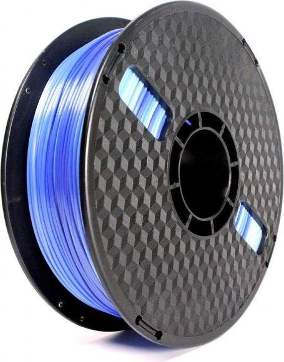 Image du produit Gembird Filament, PLA Silk Ice, 1.75 mm, 1 kg (PLA, 1.75 mm, 1320 g, Bleu)
