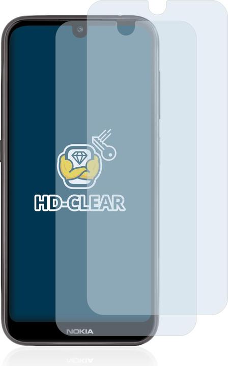 Actual product image BROTECT Screen Protector Clear (2 Piece, Nokia 4.2)